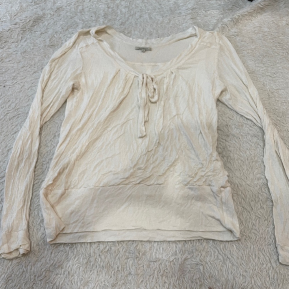 bordeaux white long sleeve
